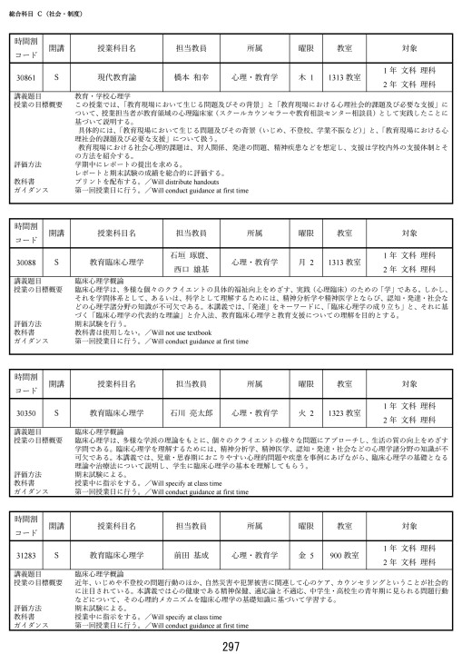 2020Sシラバス