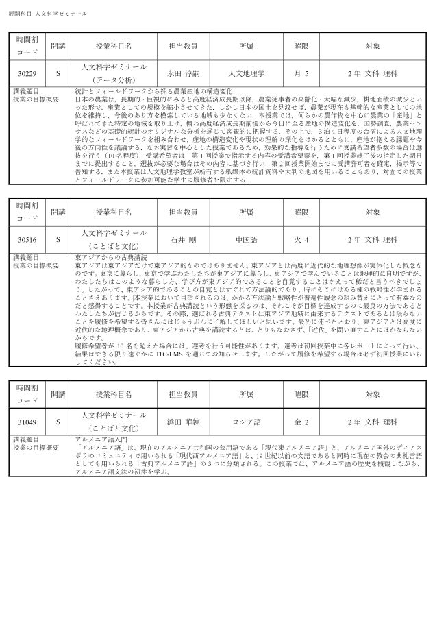 2023Sシラバス